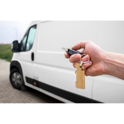 Bambusowy brelok do kluczy "ciężarówka" | Tuva