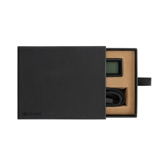 Dalmierz laserowy 30m Gear X, aluminium z recyklingu