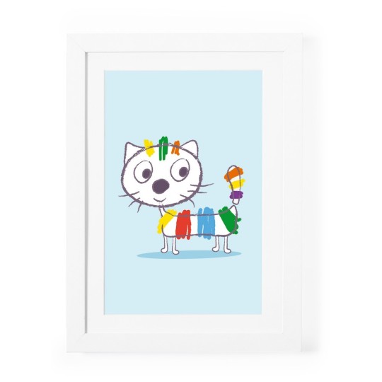 Ramka do przechowywania rysunków A4, ramka do zdjęć