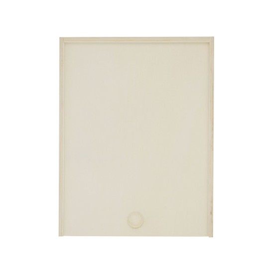 Zestaw drewnianych klocków do malowania, farbki i 2 pędzelki | Priya