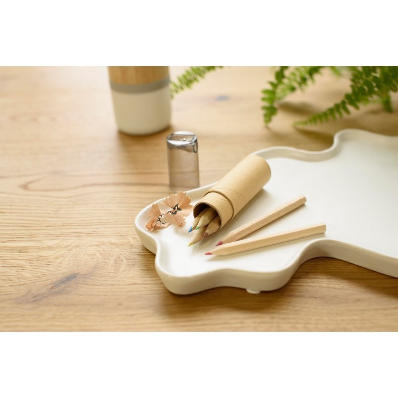 Zestaw kredek, temperówka