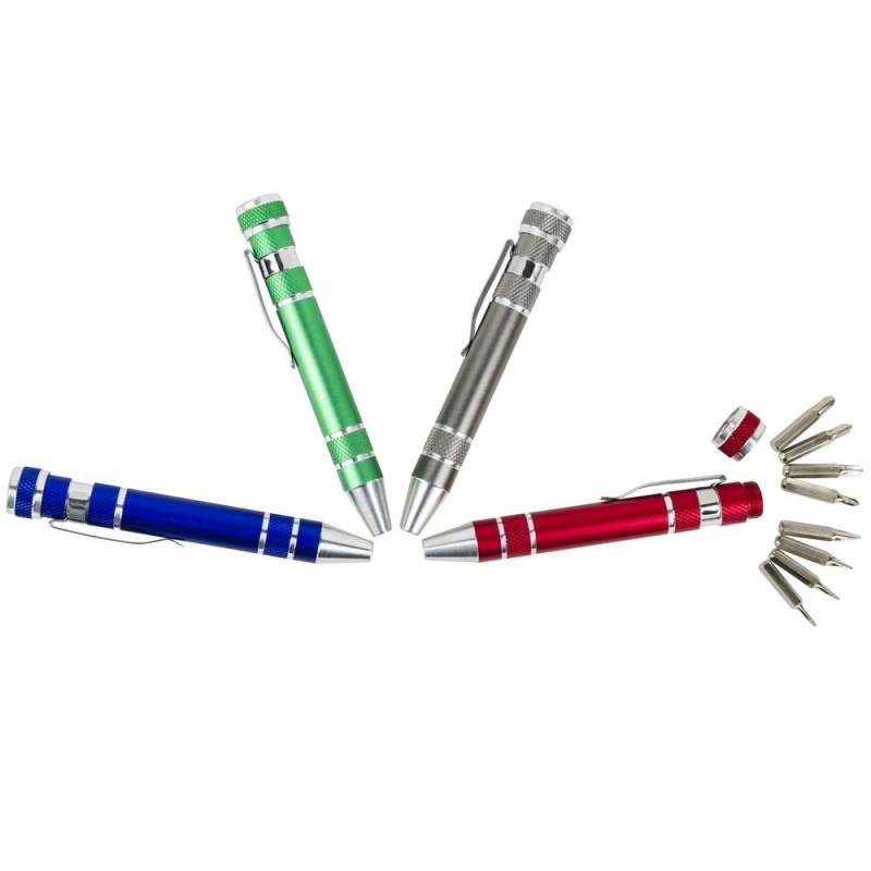 Śrubokręt, 8 końcówek | Tate