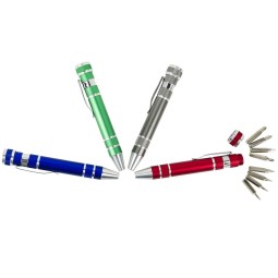 Śrubokręt, 8 końcówek | Tate