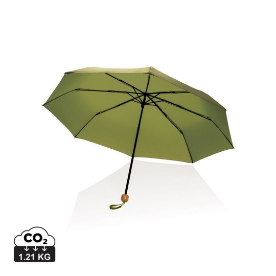 Mały bambusowy parasol 20.5" Impact AWARE™ rPET Mały bambusowy parasol 20.5" Impact AWARE™ rPET