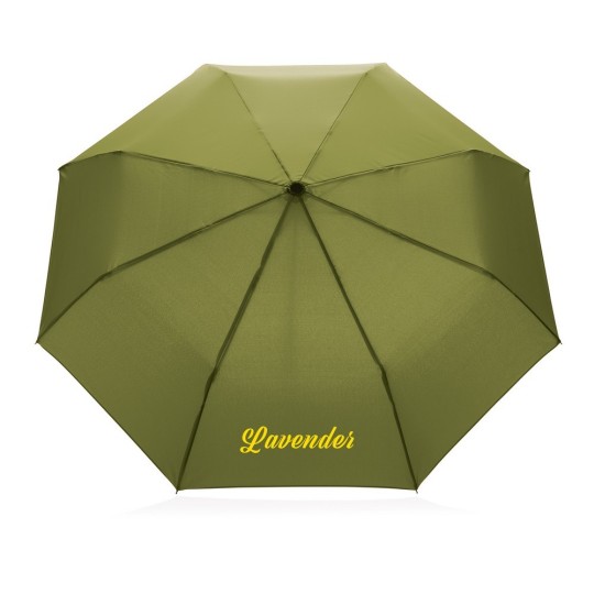 Mały bambusowy parasol 20.5" Impact AWARE™ rPET Mały bambusowy parasol 20.5" Impact AWARE™ rPET