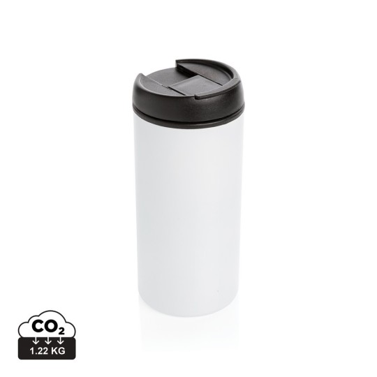 Kubek podróżny 300 ml Metro ze stali nierdzewnej z recyklingu Kubek podróżny 300 ml Metro ze stali nierdzewnej z recyklingu