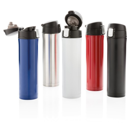 Kubek termiczny 450 ml, stal nierdzewna z recyklingu Kubek termiczny 450 ml, stal nierdzewna z recyklingu