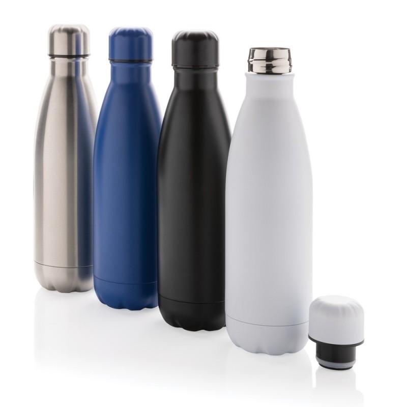 Butelka sportowa 500 ml Eureka, stal nierdzewna z recyklingu