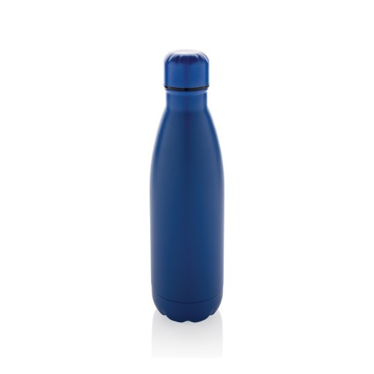 Butelka sportowa 500 ml Eureka, stal nierdzewna z recyklingu Butelka sportowa 500 ml Eureka, stal nierdzewna z recyklingu
