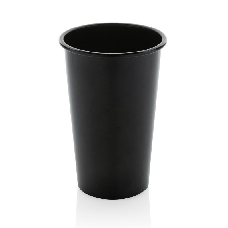 Lekki kubek podróżny 450 ml Alo, aluminium z recyklingu