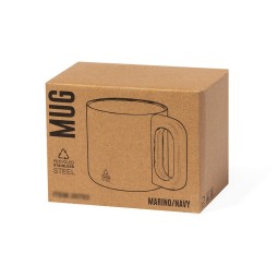 Kubek 400 ml ze stali nierdzewnej z recyklingu