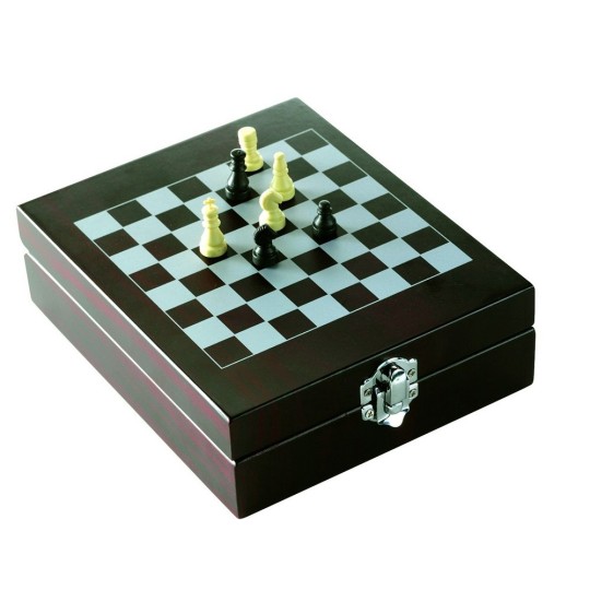 Zestaw do wina, 5 el., szachy Zestaw do wina, 5 el., szachy