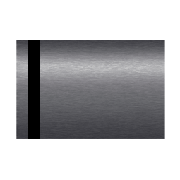 Laminat grawerski 1,5 mm  srebrny szczotkowany przyciemniany/czarny dedykowany do obróbki laserami CO2