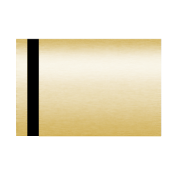 Laminat grawerski 1,5 mm  złoty lustrzany/czarny dedykowany do obróbki laserami CO2