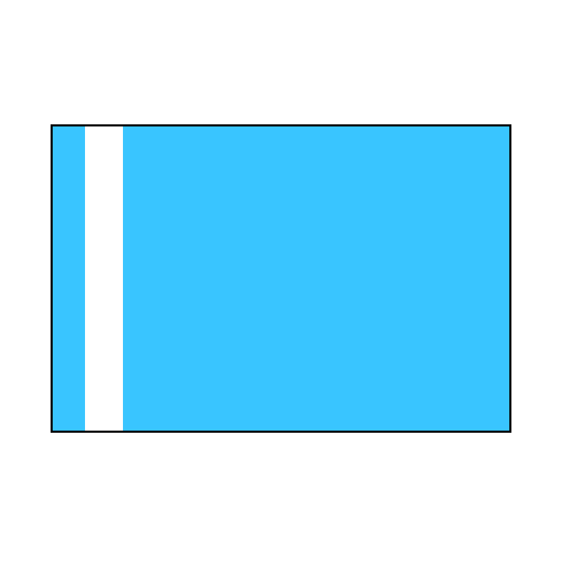 Laminat grawerski 1,5 mm jasnoniebieski/biały dedykowany do obróbki laserami CO2