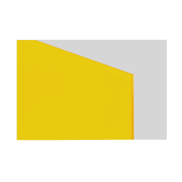 Pleksi wylewna dwustronna żółta, grubość 3mm