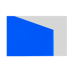 Pleksi wylewna dwustronna niebieska, grubość 3mm