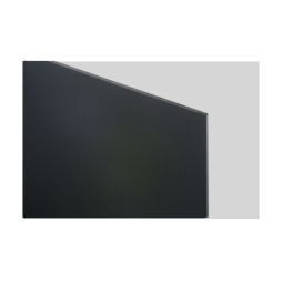 Pleksi wylewna dwustronna czarna, grubość 3mm