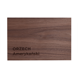 Drewno fornirowane, orzech amerykański, grubość 3-3.4 mm