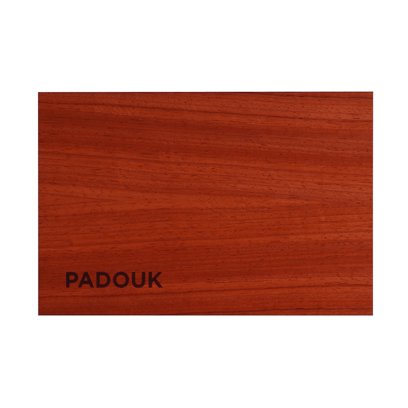 Drewno fornirowane, padouk, grubość 3-3.4 mm