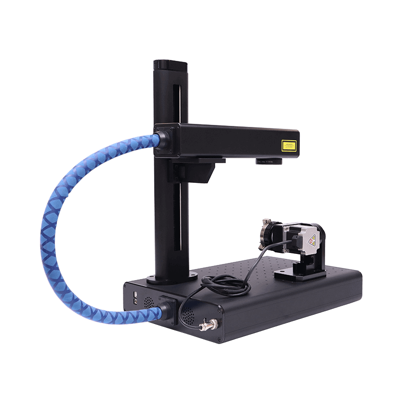 EM-Smart BASIC 20W +R laser fiber z przystawką rotacyjną