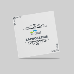 Zaproszenie Kwadratowe 148x148mm