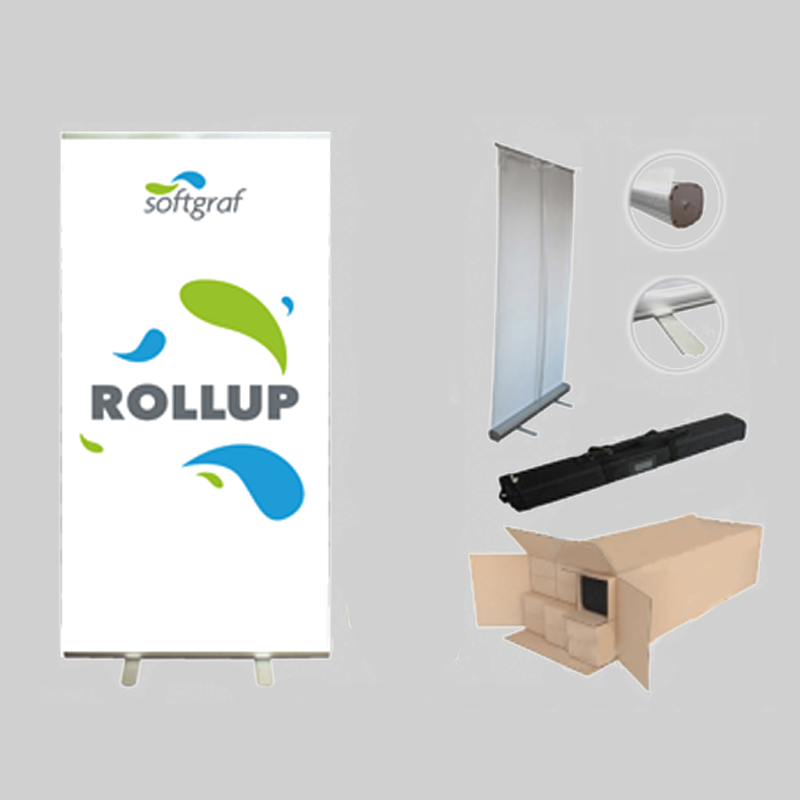 Rollup z wydrukiem