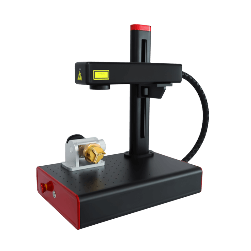 EM-Smart SUPER 50W +R laser fiber z przystawką rotacyjną