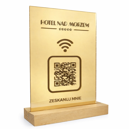 Stand NFC QR – inteligentny kontakt z klientem