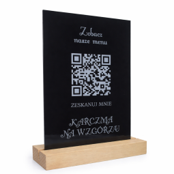 Stand NFC QR – inteligentny kontakt z klientem