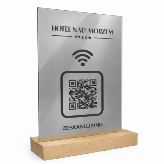 Stand NFC QR – inteligentny kontakt z klientem