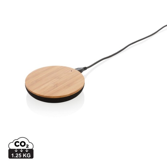 Bambusowa ładowarka bezprzewodowa 5W Bamboo X Bambusowa ładowarka bezprzewodowa 5W Bamboo X