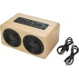 Drewniany głośnik bezprzewodowy 2 x 5W Drewniany głośnik bezprzewodowy 2 x 5W