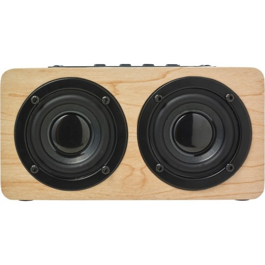 Drewniany głośnik bezprzewodowy 2 x 5W Drewniany głośnik bezprzewodowy 2 x 5W