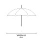 Parasol automatyczny Mauro Conti, składany | James Parasol automatyczny Mauro Conti, składany | James