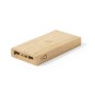 Bambusowy bezprzewodowy power bank 10000 mAh, ładowarka bezprzewodowa 5W, ładowarka słoneczna Bambusowy bezprzewodowy power bank 10000 mAh, ładowarka bezprzewodowa 5W, ładowarka słoneczna