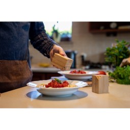 Bambusowy zestaw do soli i pieprzu | Alfred