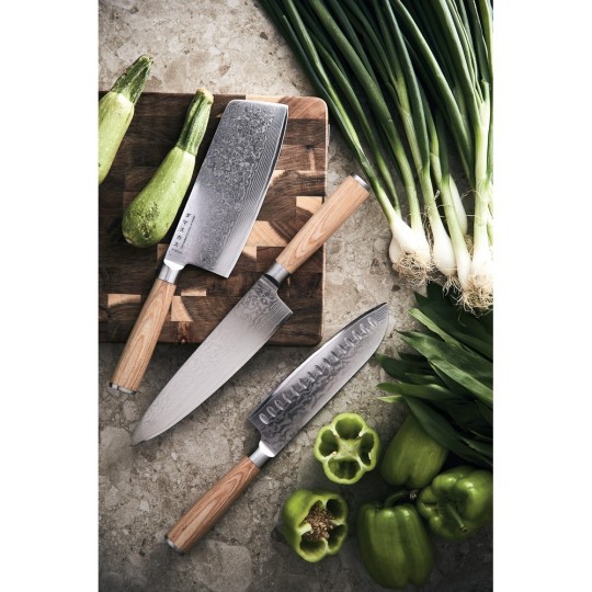Nóż santoku VINGA Hattasan Damascus Nóż santoku VINGA Hattasan Damascus