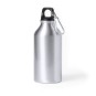 Butelka sportowa 400 ml z aluminium z recyklingu, z karabińczykiem Butelka sportowa 400 ml z aluminium z recyklingu, z karabińczykiem