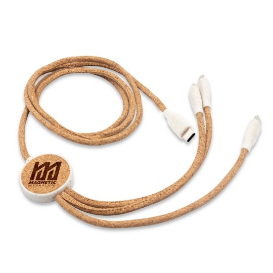 Korkowy kabel do ładowania B'RIGHT | Brent Korkowy kabel do ładowania B'RIGHT | Brent